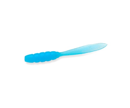 Черв'як Big Baits Badger Tail 1,8" #012 Blue/Glow