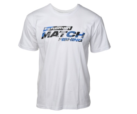 Футболка Flagman Match Fishing White L