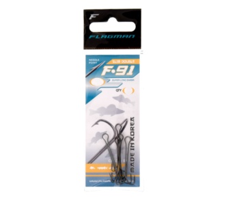 Двойники Flagman F-91 Slim Double Hook №4 #2