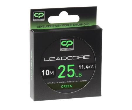 Ледкор Carp Pro Deligth Leadcore Green 10м 25b