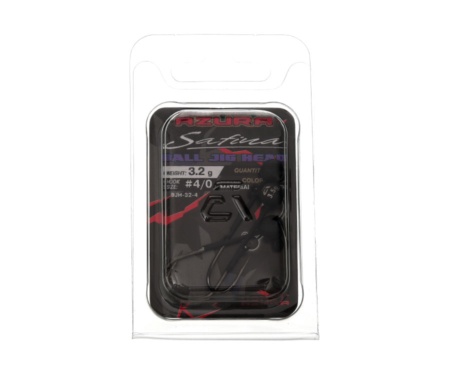 Джиг-голівка Azura Safina Tungsten Ball Jig Head 3.2г #4/0