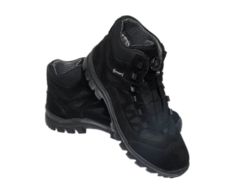 Трекінгові черевики на автошнурівці Optimist Solld Trekking&Tactical Black 46