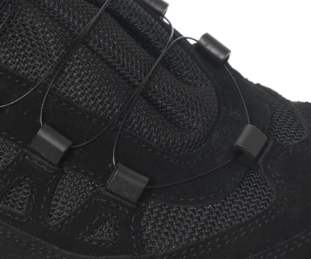 Трекінгові черевики на автошнурівці Optimist Solld Trekking&Tactical Black 46