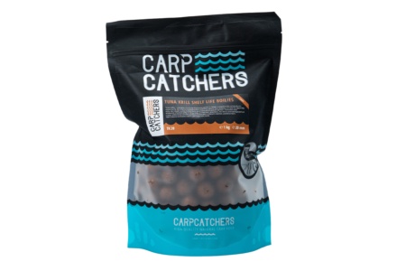 Бойлы прикормочные вареные Carp Catchers TUNA KRILL 16мм 1кг