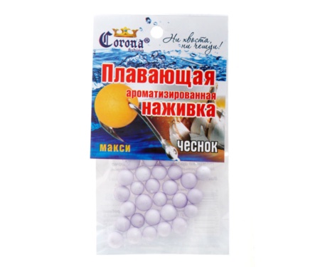 Пенопластовые шарики Corona fishing Чеснок (макси)