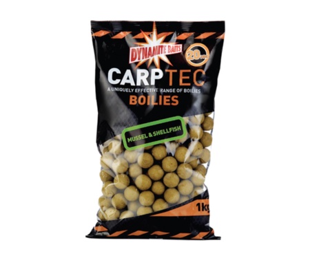 Бойли Dynamite Baits CarpTec Mussel & Shellfish 20мм 1кг
