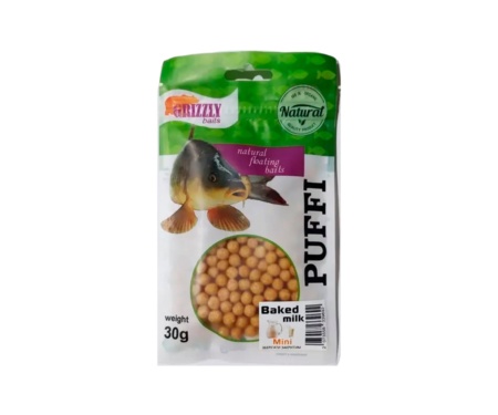 Тісто повітряне Grizzly Puffi Mini 30г Baked milk