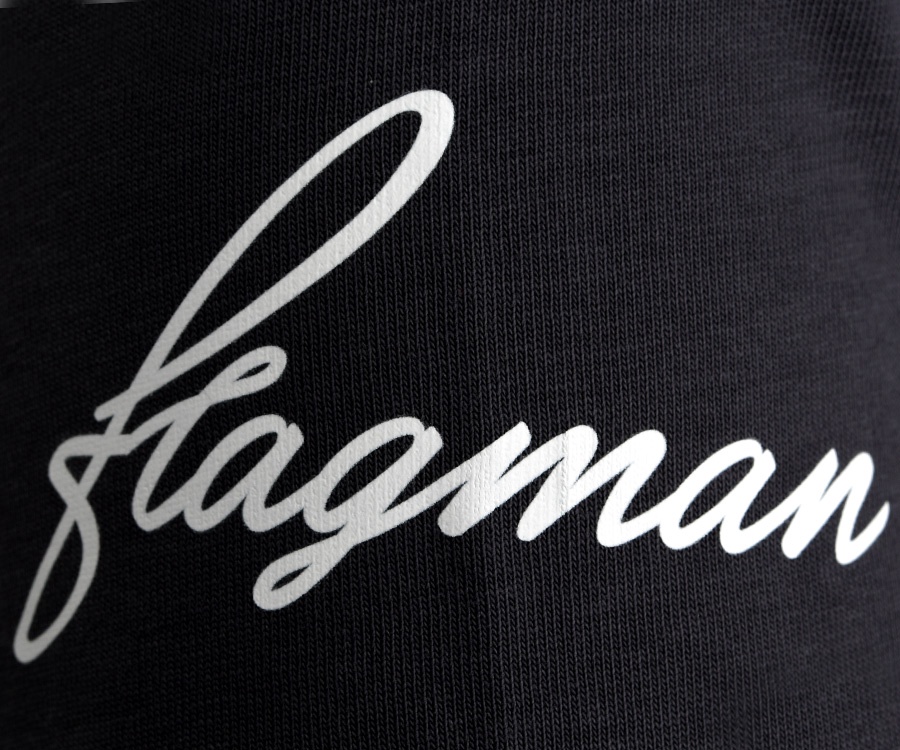 Футболка Flagman Оверсайз 250г/м Graphite Окунь Большой M #6