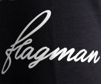 Футболка Flagman Оверсайз 250г/м Graphite Окунь Большой M #6