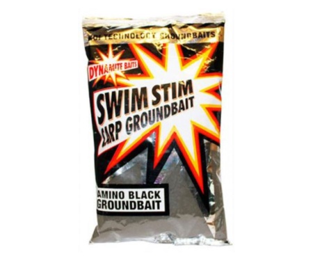 Прикормка Dynamite Baits Swim Stim Carp Groundbait Amino Black 900г