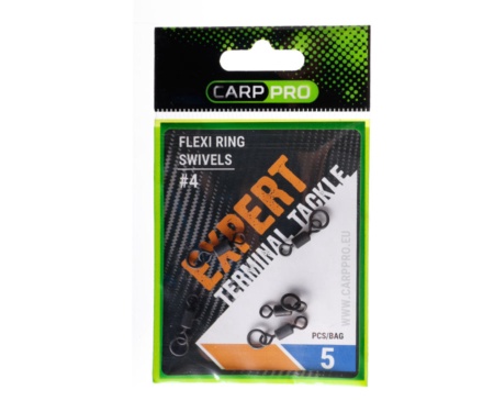Вертлюжок Carp Pro c запаянным кольцом №4 (5 шт)