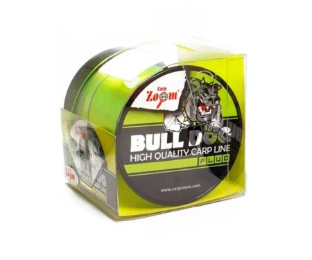 Леска Carp Zoom Bull-Dog Carp Line Fluo Yellow 1000м 0.31мм