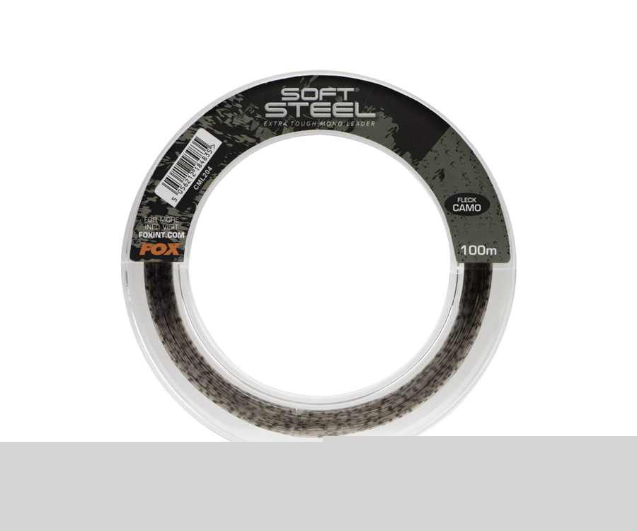 Лидер Fox Soft Steel Fleck Camo Leader 100м 0.50мм