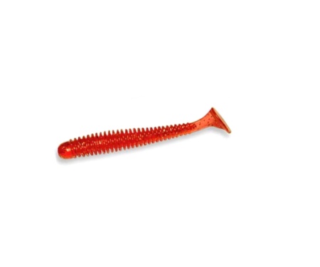 Силікон Crazy Fish Vibro worm 2" #4 смажена риба