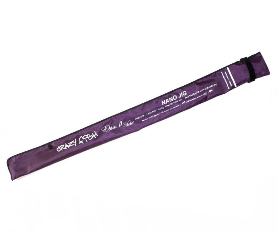 Спиннинговое удилище Crazy Fish Ebisu II Violet Nano Jig New Style 1.83м 0.5-3г #8