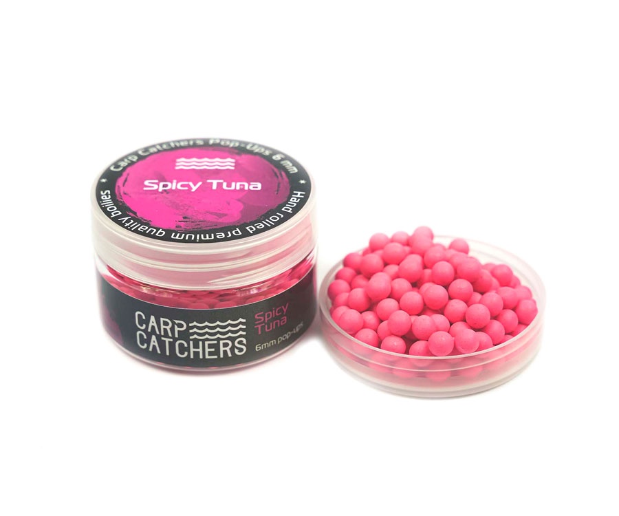 Бойлы Carp Catchers Pop-Up Spicy Tuna 6мм