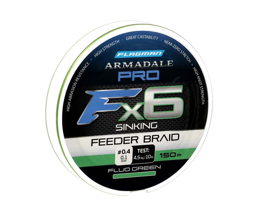 Шнур Flagman Armadale Pro Sinking Feeder Braid X6 150м 0.10мм #1