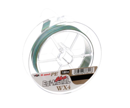 Шнур YGK G-Soul Egi Metal 180м #0.6 0.128мм 12lb