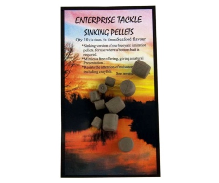 Штучний пелетс Enterprise Tackle Sinking Pellets Mixed Packsfood FL