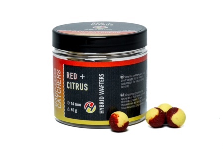 Бойли Hybrid Wafters Carp Catchers RED&CITRUS 14мм
