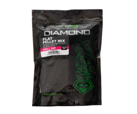 Пеллетс Carp Pro Diamond Flat Pellets Mix 1.5/2мм  Krill 94P