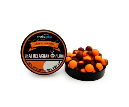Бойли Crazy Carp Hybrid Wafters Thai Belachan & Plum 10мм