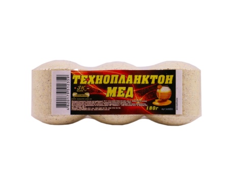 Технопланктон 3K Baits мед 180 г