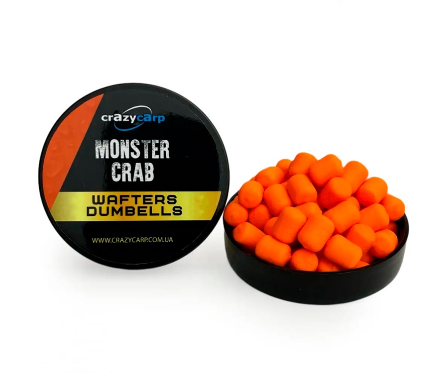 Бойлы Crazy Carp Wafters Dumbbells 8x10мм Monster Crab