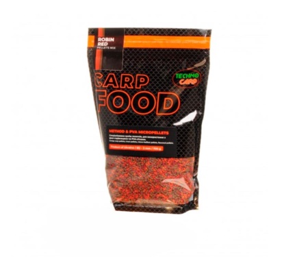 Пелетс Technocarp Method & PVA Micropellets 700г Robin Red