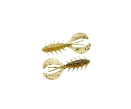 Силікон Angry Baits Chubby Craw 2,4" #53 Hot Fire Tiger UV