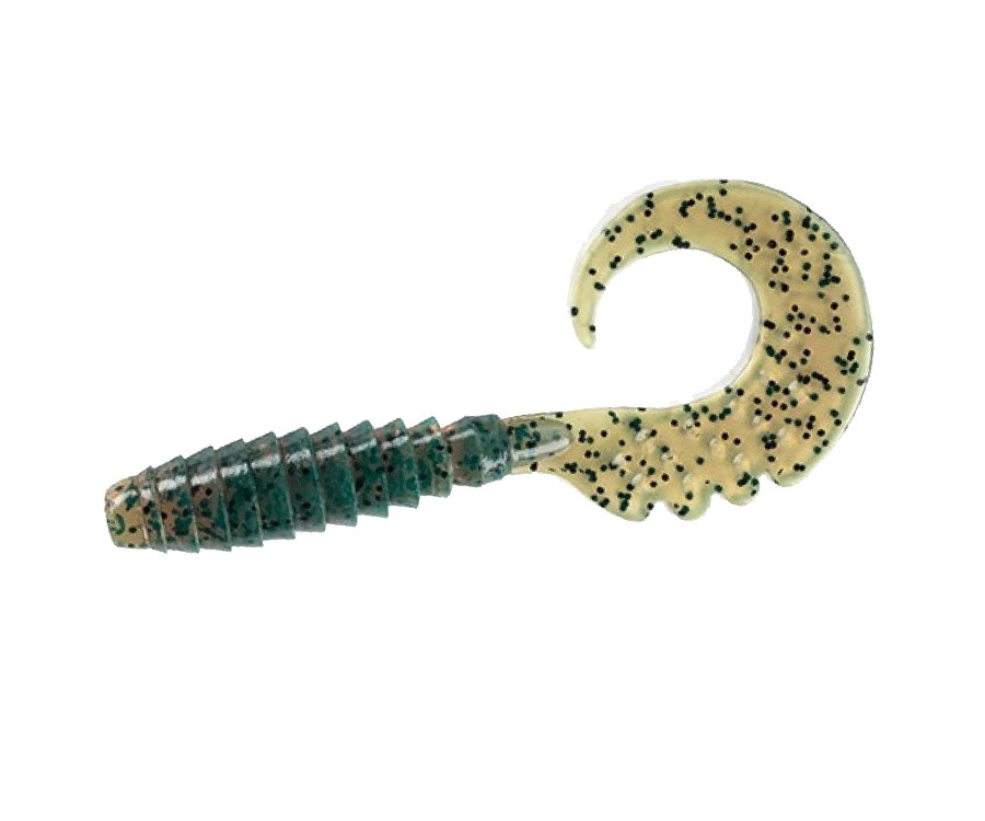 Твистер Fishup Fancy Grub 2.5" #017 Motor Oil Pepper