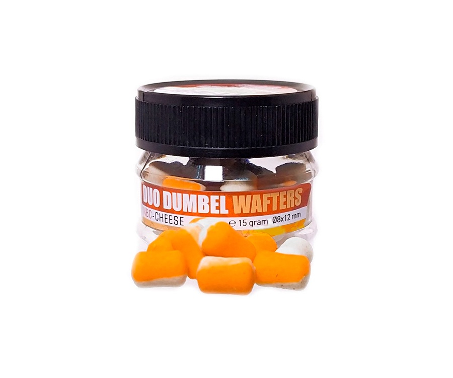 Бойлы Carp Zoom Duo Dumbel Wafters 8x12мм 15г NBC-Cheese