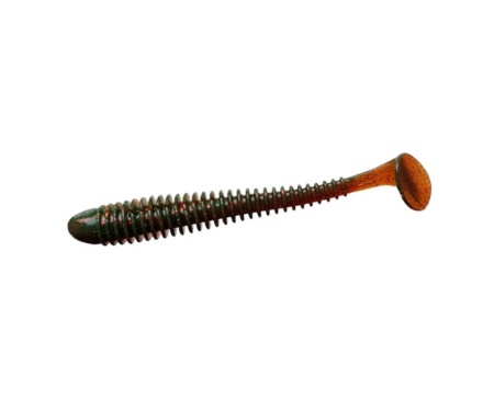 Силікон Crazy Fish Vibro Worm 4.5'' #14 кальмар