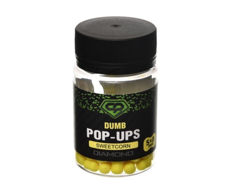Бойли Carp Pro Diamond Dumb Pop-Ups SweetCorn 5/8мм