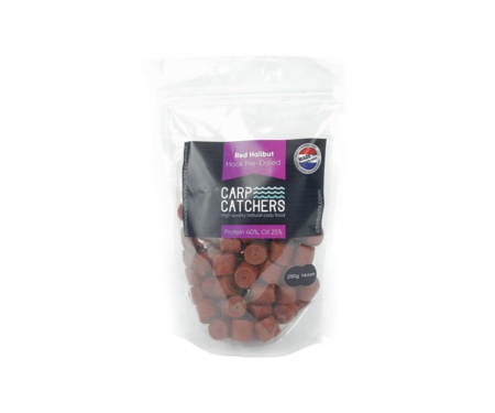 Пеллетс Carp Catchers Red Halibut Hook Pre-Drilled 250г 14мм