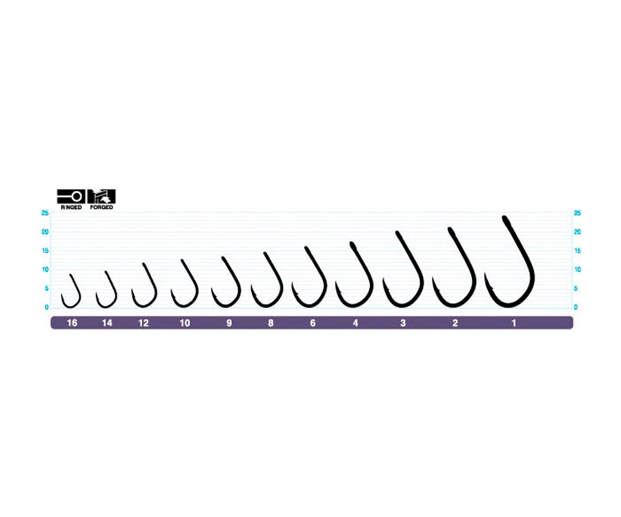 Крючки Owner Iseama with Eye C5-53265 №8 #3