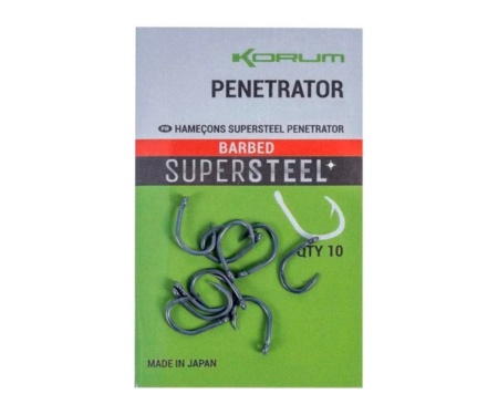 Крючки Korum Penetrator Hook Barbed №12