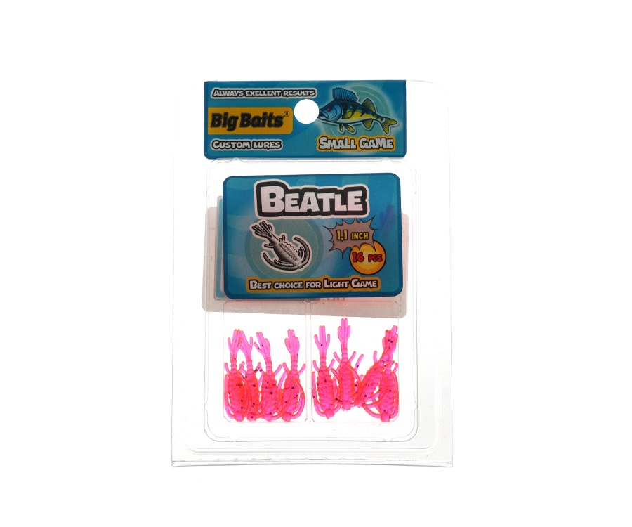 Нимфа Big Baits Beeatle 1" Fire Carrot