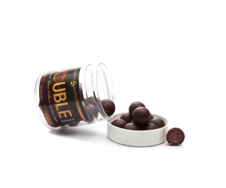 Бойлы насадочные Trinity Baits Double 20/14 мм Squid / Cranberry 100г