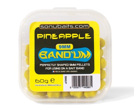 Пелетс насадочний Sonubaits Band'Um 9 мм Pineapple