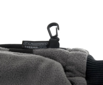 Перчатки флисовые Flagman Gray L #4