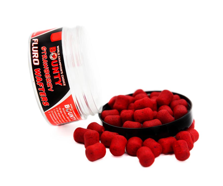 Бойлы Bounty Fluro Wafters 9x12мм Strawberry