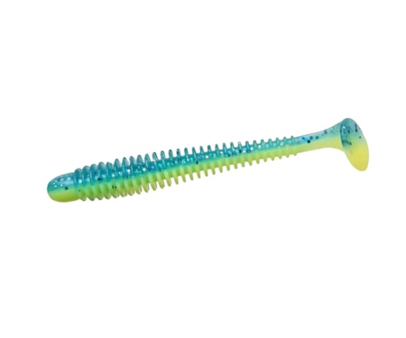 Силікон Crazy Fish Vibro Worm 4" #40d
