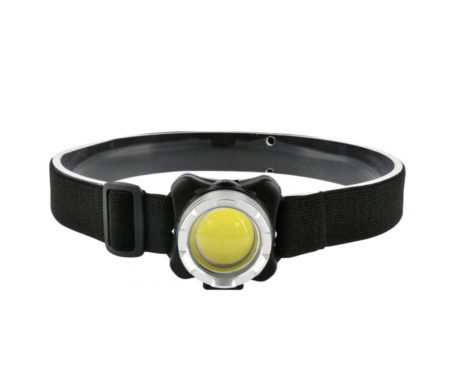 Фонарь налобный Quantum Lucky LED COB + Мicro USB