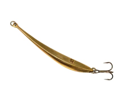 Блесна зимняя Acoustic Baits Banan 70мм 9г Латунь