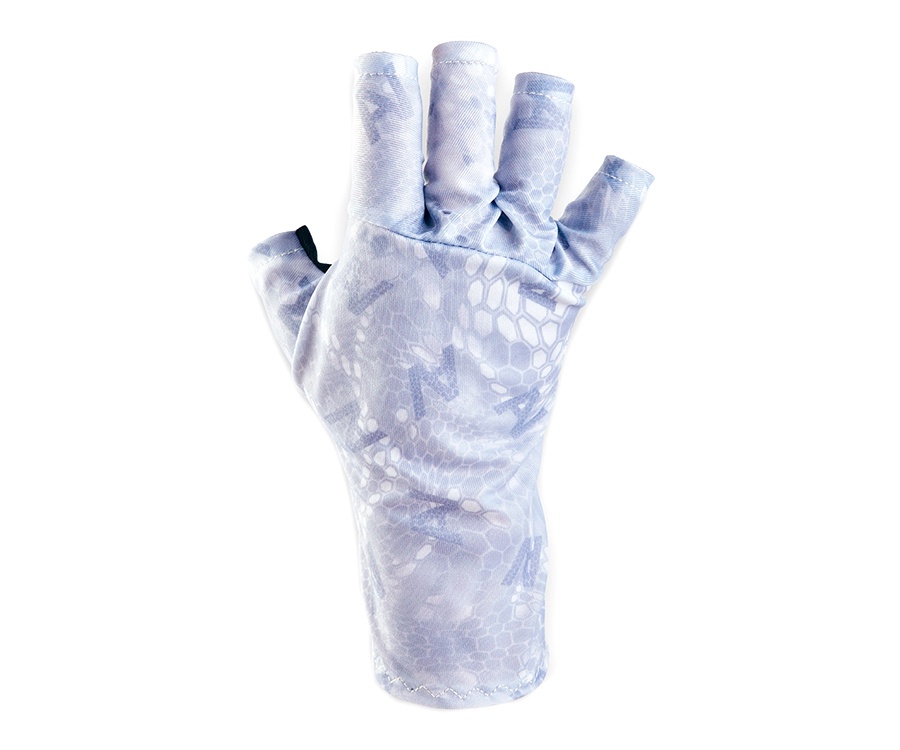 Солнцезащитные перчатки Veduta UV Gloves Reptile Skin Albino L #3