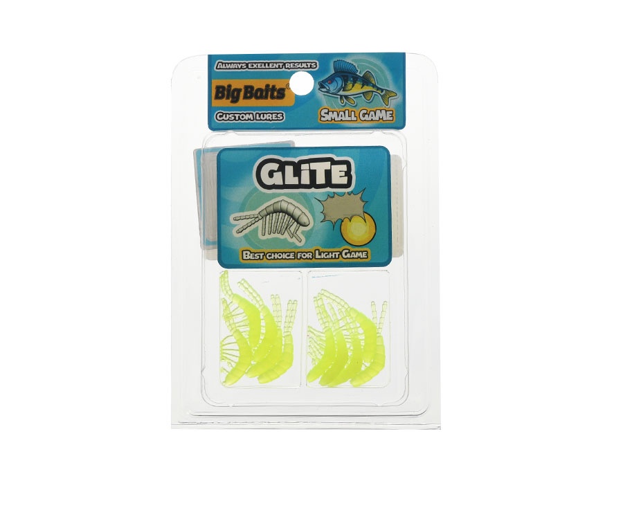 Нимфа Big Baits Glite 1.3" #307 Lemon