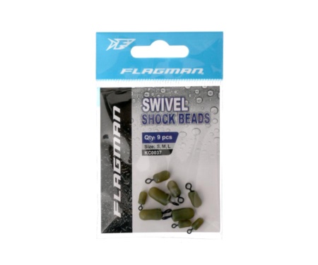 Намистина відбійна з вертлюгами Flagman Swivel Shock Beads