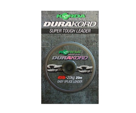 Шок-лідер Korda Dura Kord Dyneema Spliceable Leader 45 lb 20 м