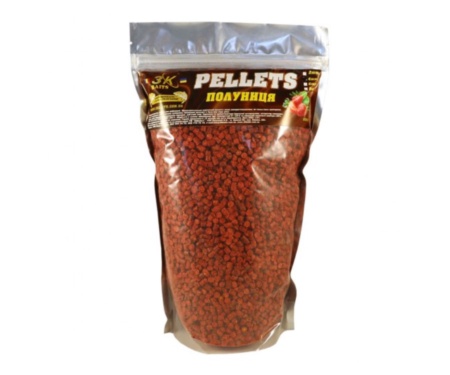 Пеллетс 3KBaits 4мм 800г клубника